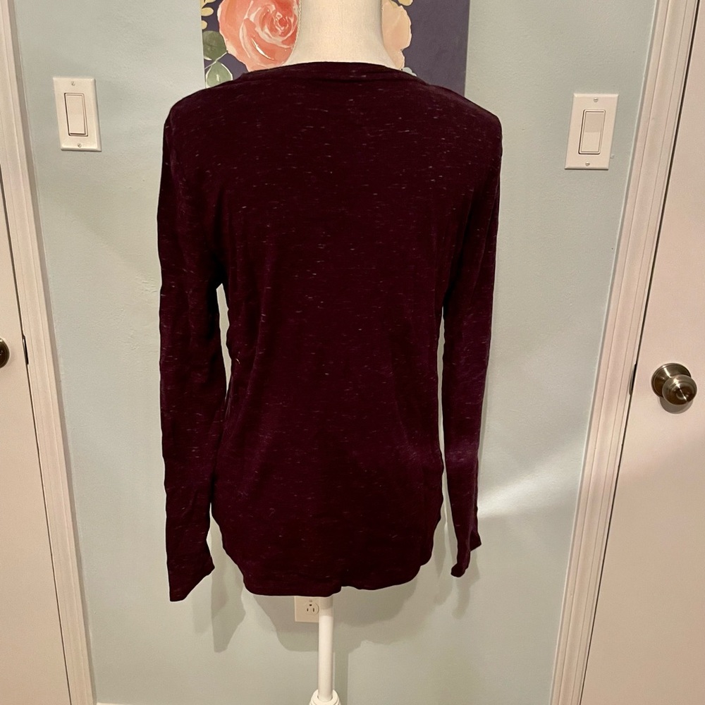 🌷Purple Merona Long Sleeve Tee - Picture 3 of 5